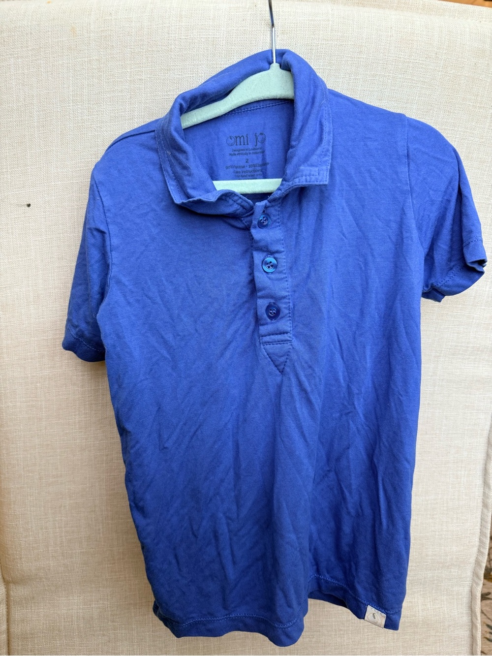 Well Dressed Wolf Royal Blue Boys' Polo Shirt